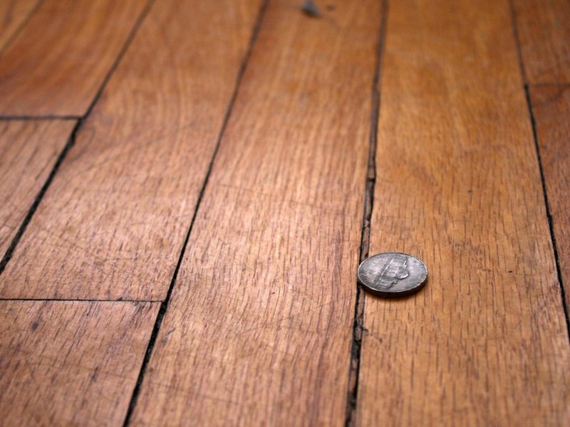 GAPS IN HARDWOOD FLOORING