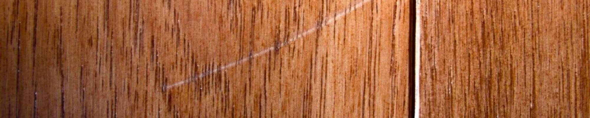 SCRATCHES IN HARDWOOD FLOORING